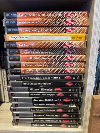 Collezione 19 Giochi PSP: Tekken, GTA, Star Wars..