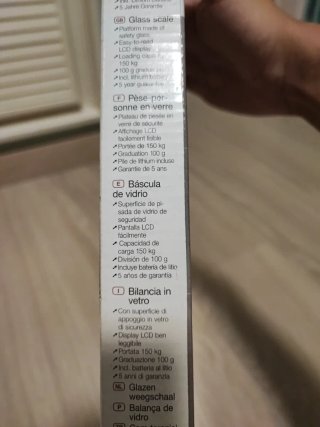 Báscula de vidrio Beurer GS14