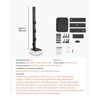 Soporte de aspiradora, compatible con Dyson G5 V15