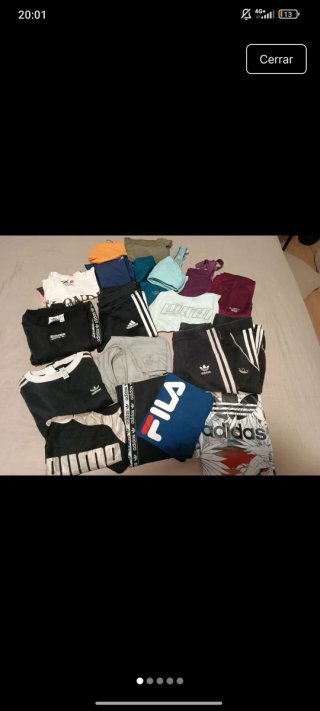 Ropa deportiva Adidas, Fila..