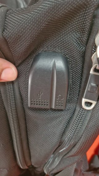 Mochila  Negro usb