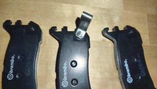 Pastillas Freno Delanteras Brembo Mazda
