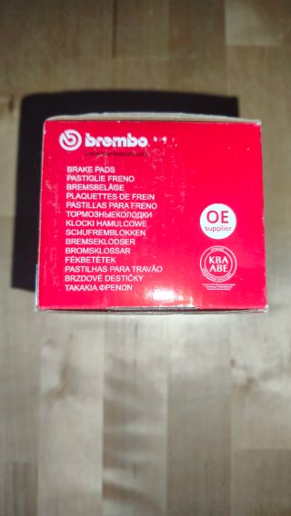Pastillas Freno Delanteras Brembo Mazda