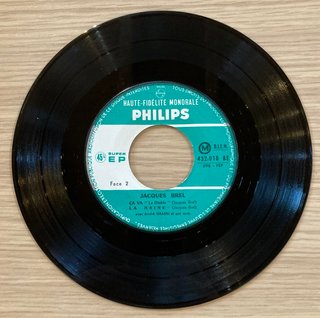 Jacques Brel - 1re Série (7" EP) Chanson Pop