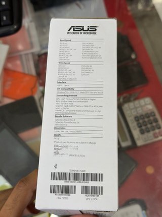 ASUS SBW-06D5H-U Lector Blu-Ray USB 3.1