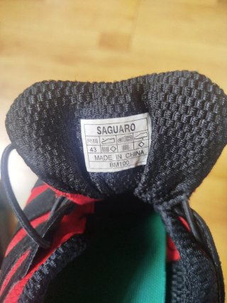 Zapatillas barefoot Saguaro rojas  Talla 43