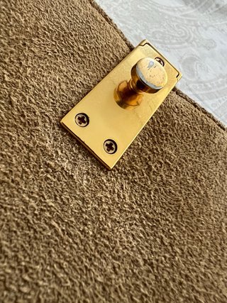 Bolso Polo Ralph Lauren azul marino y Dorado
