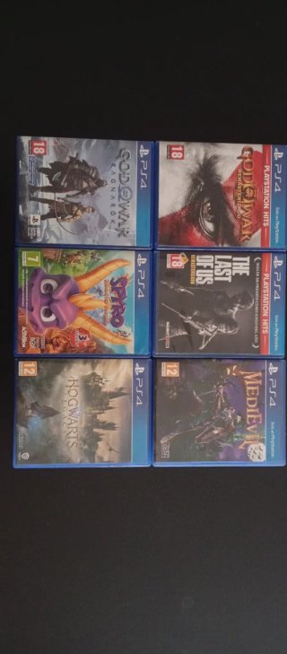 PS4 Fat 500GB + 2 Mandos + 6 Juegos