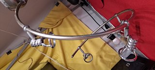Lámpara de diseño riel plateada cuádruple