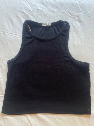 Top negro Stradivarius