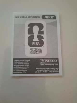 Cromo Messi Panini Mundial 2026