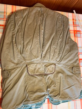 Chaleco de pesca verde oliva