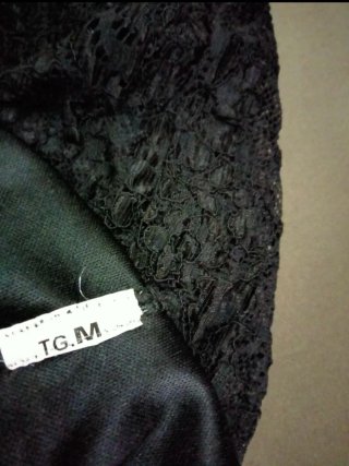 Vestito donna corto nero e verde acqua
