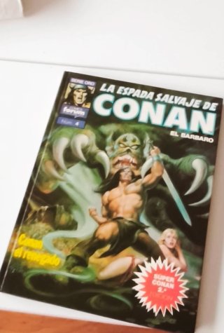 Comics de la espada salvaje de Conan