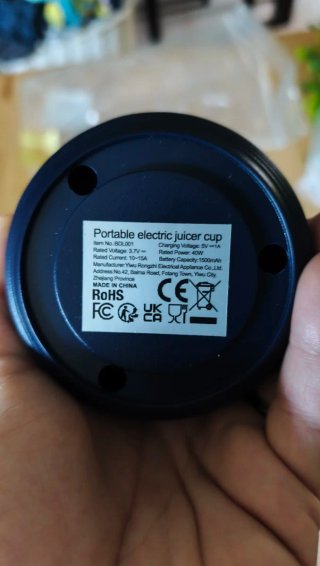 Licuadora Portátil Recargable