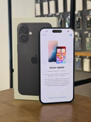 IPHONE 16 PLUS 256GB NEGRO BATERIA 100%