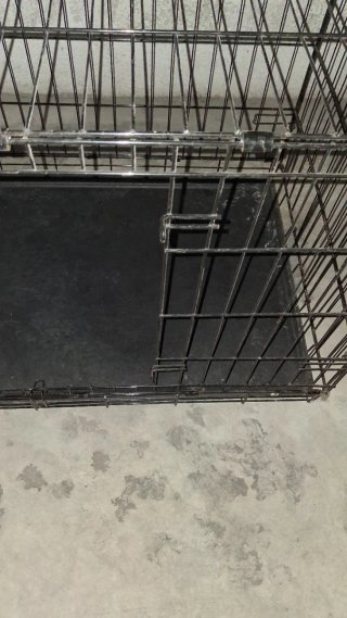 Jaula transportín perro negra