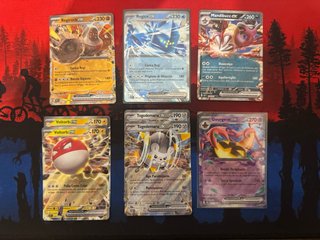Lotto 8 Carte Pokemon EX