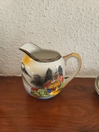 Juego café Nakone Japón 1960 Porcelana