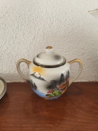 Juego café Nakone Japón 1960 Porcelana
