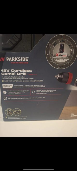 PARKSIDE PERCUTOR 12V 45Nm