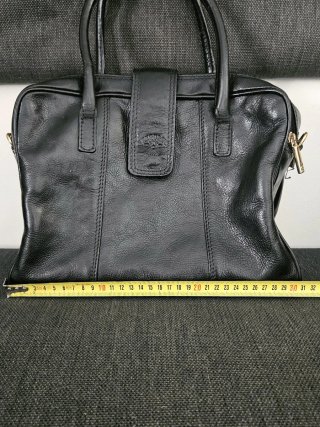 Borsa Venturini Pelle Vintage Nera