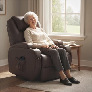 Sillón elevador sillón reclinable con ayuda para ✨