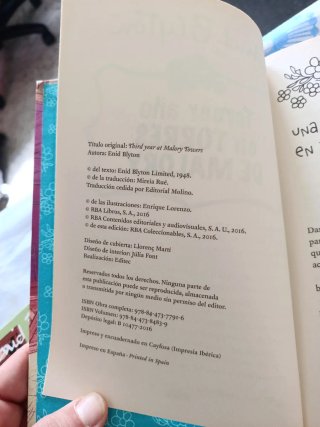 Primer, Segundo y tercer curso