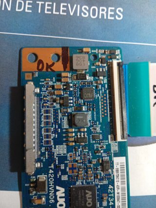 Placa T-con LG 42T34-C01 T420HVN06.1 CTRL BD