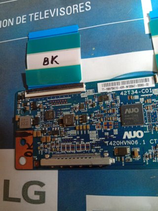 Placa T-con LG 42T34-C01 T420HVN06.1 CTRL BD