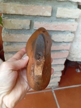 Horma de zapato madera antigua talla 37 IZQUIERDO