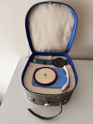 Tocadiscos portátil maleta