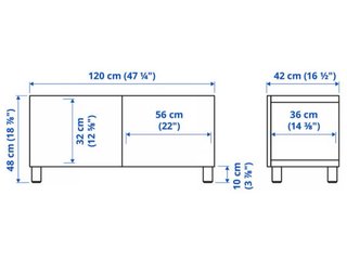 Mueble TV IKEA BESTÅ