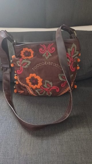 Borsetta Rocco Barocco vintage ricamata