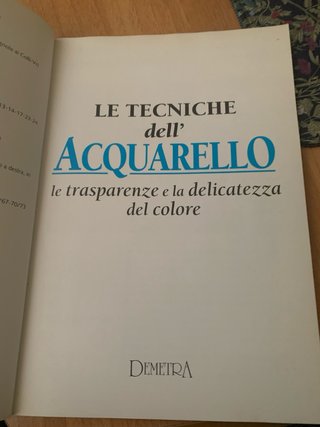 Le tecniche dell'acquarello le trasparenze e la...
