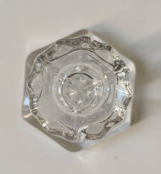 Lote Cristal Vintage - Decantador / Candelabro