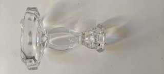 Lote Cristal Vintage - Decantador / Candelabro