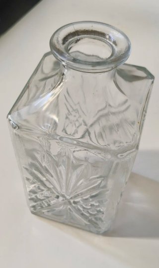 Lote Cristal Vintage - Decantador / Candelabro