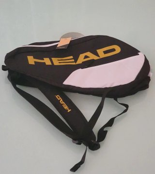 Bolsa de pádel Head negra y dorada - Nueva