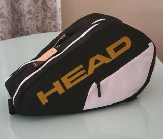 Bolsa de pádel Head negra y dorada - Nueva