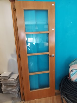 Puerta salón cristal 72.5x203