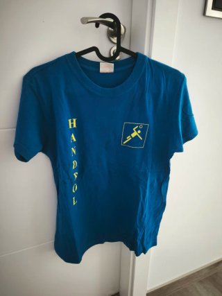 Camiseta azul talla S