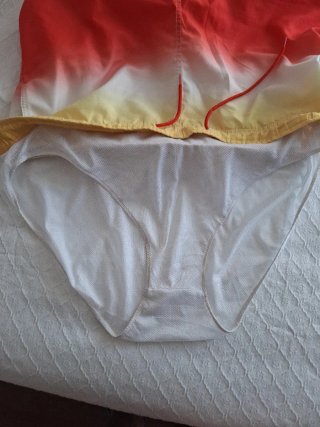 Bañador hombre XL degradado naranja/amarillo