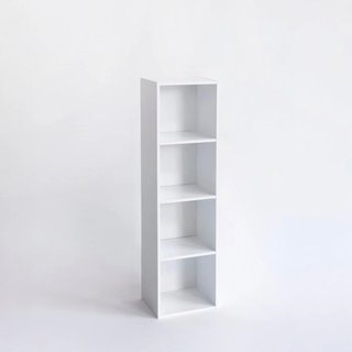 Estantería de madera 4 huecos