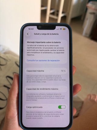 iPhone 14 256 GB Negro impecable + caja