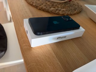 iPhone 14 256 GB Negro impecable + caja