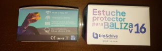 Baliza V16 homologada con estuche incluido Bip&Dri
