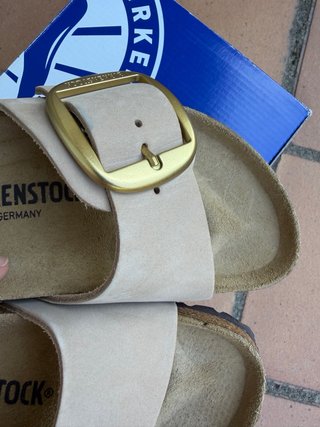 Sandalias Birkenstock Beige Talla 38