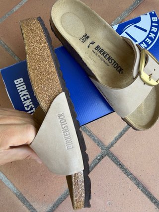 Sandalias Birkenstock Beige Talla 38