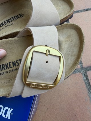 Sandalias Birkenstock Beige Talla 38